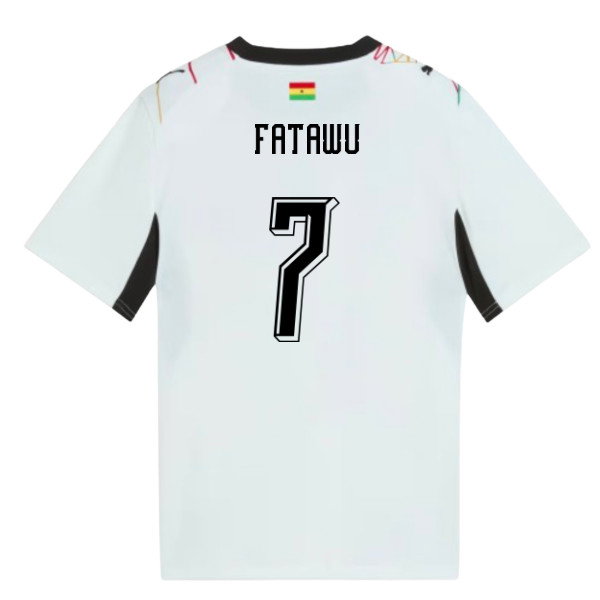 2026-2027 Ghana Home Shirt (Kids) (Fatawu 7)-SoccerKits Hub | Buy Soccer Jerseys Online